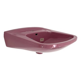 Vintage Pink Sink from Keramag Keravit, 1980s For Sale