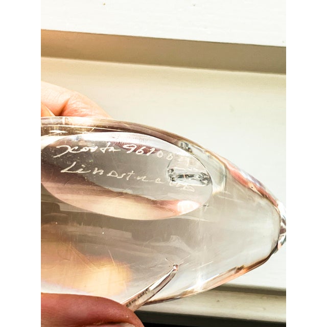Figurative Kosta Boda Crystal Mouse For Sale - Image 3 of 6