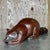 Wood Vintage Boho Carved Wood Raccoon For Sale - Image 7 of 10