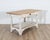 19th Century Swedish Painted Pine Cutting Table with Drawer For Sale - Image 4 of 8