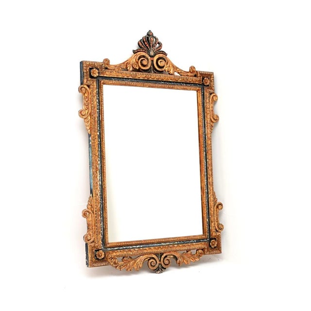 Antique Italian Gilt Wood Mirror, 1900 For Sale - Image 11 of 11