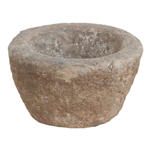 Organic Modern Hewn Stone Bowl