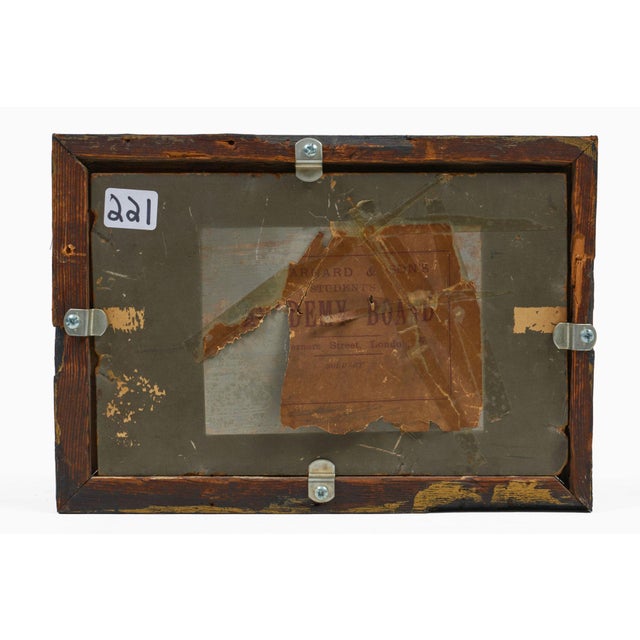 1900s Attributed to J O Rattenbury Oil on Board Still Life of Fruit For Sale - Image 4 of 4