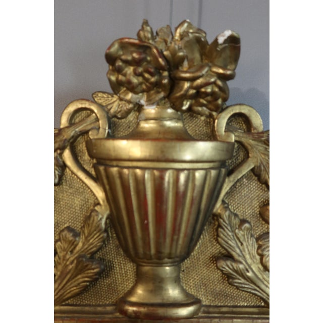 Wood Antique Giltwood Mirror, 1700s For Sale - Image 7 of 9