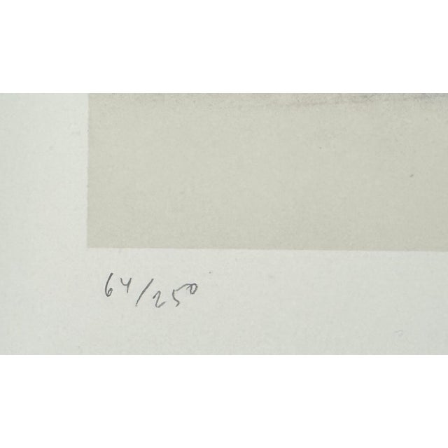 This lithograph is Swedish artist and actor Lasse Åberg. He is known for his pop-art Disneyana style. He is the founder of...