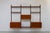 Cado Danish Modern Three-Bay Modular Teak Wall Unit by Poul Cadovius for Cado, 1950s For Sale - Image 4 of 18