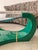 Large Vintage Postmodern American Green Lacquer and Gold Coffee Table in the style of Karl Springer, 1980s For Sale - Image 9 of 16