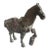 Republic Period Chinese Polychromed Carved Wooden Tang Horse For Sale