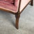 Antique Rose Velvet Hand-Carved Sofa For Sale - Image 11 of 12