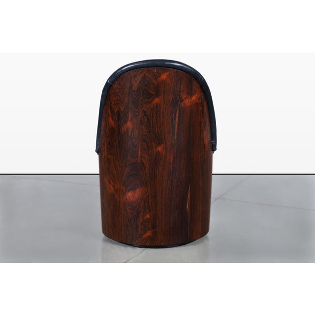 Mid-Century Modern Brazilian Rosewood Dining Table & Chairs by Plycraft For Sale - Image 11 of 16