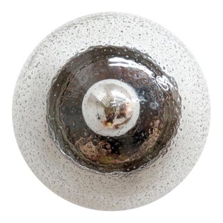 German Art Glass Wall Light by Hillebrand, 1970 For Sale