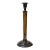 Crackle Pattern Wood Stick Shape Round Candle Holder Display For Sale
