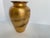Late 20th Century Vintage Italian Gilt Gold Leafed Terracotta Florentine Vase For Sale - Image 5 of 10