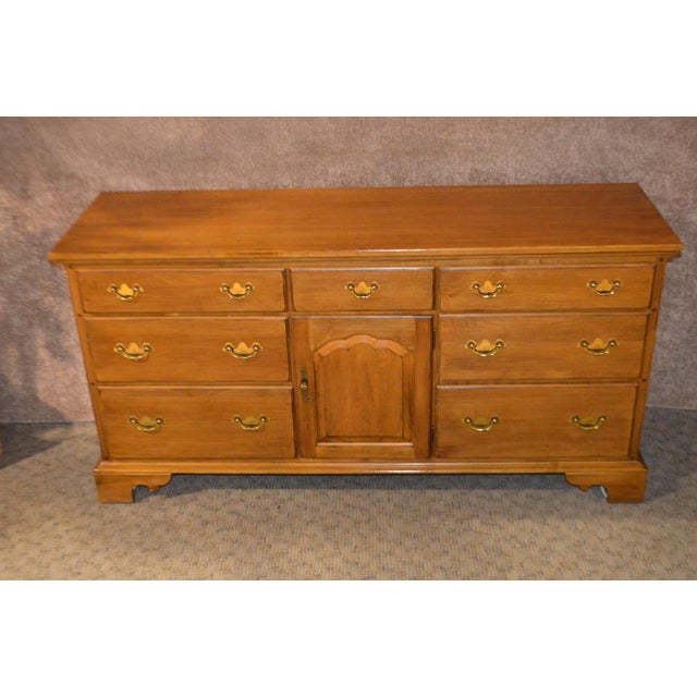 Vintage Traditional Style Ethan Allen Solid Maple Dresser Chairish