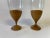 1960s Pair of Danish Mid Century Hurricane Candle Holders For Sale - Image 5 of 9