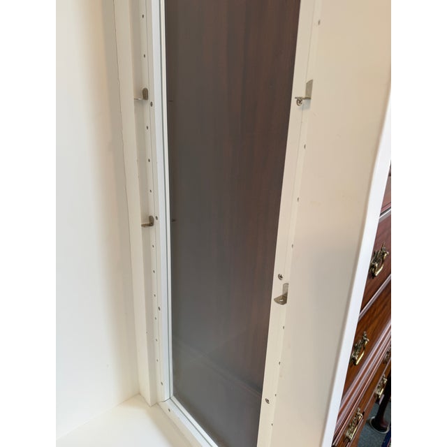 Wood Restoration Hardware Kent Bathroom Cabinet For Sale - Image 7 of 12