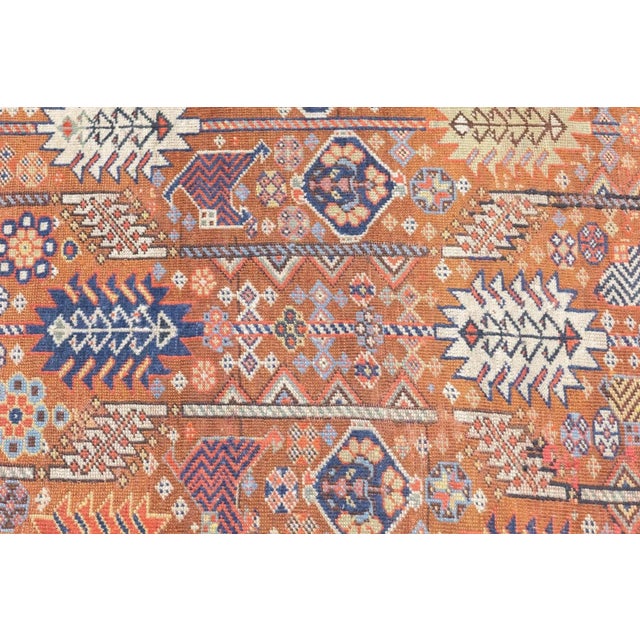 Antique Qashqai Shekarlou Rug 5'8'' X 7'7'' For Sale - Image 12 of 12