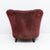 Red Set of Mid-Century Modern Velvet Armchairs by Gio Ponti for Casa e Giardino, 1950s For Sale - Image 8 of 15