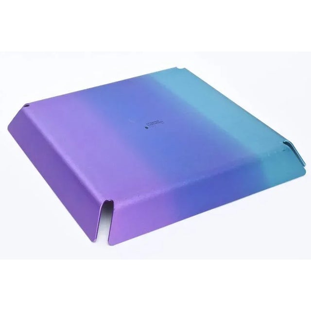 Neal Fray for Opening Ceremony Anodized Aluminum Serving Tray, Barware For Sale In Miami - Image 6 of 9
