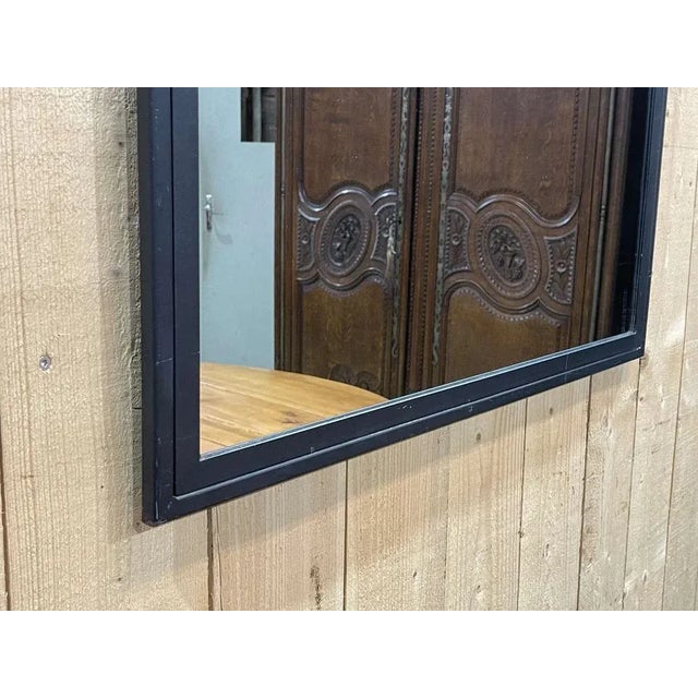 Modern Gothic Style Mirror in Metal Work For Sale - Image 4 of 9