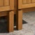 Brutalist Sideboard with Geographic Details in Oak, France For Sale - Image 9 of 17