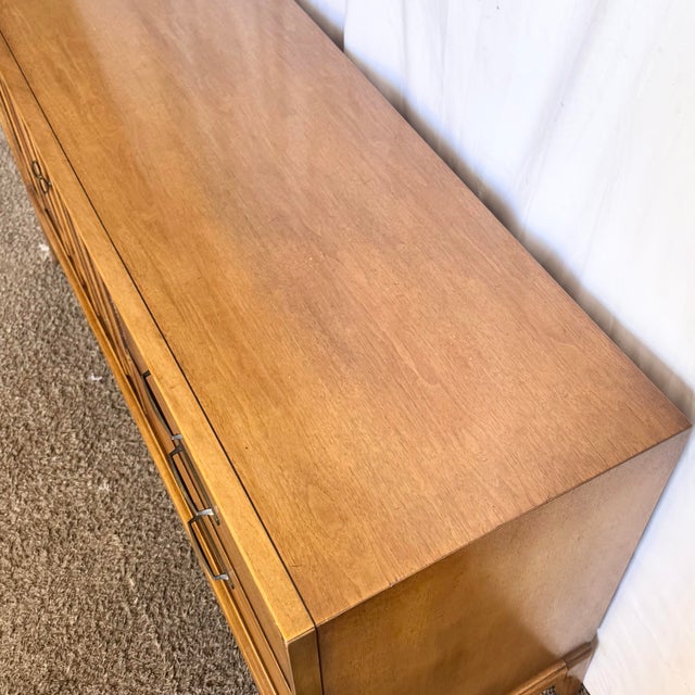 Mid Century Modern Walnut Credenza For Sale - Image 4 of 11