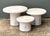 Vintage Textured Faux Stone Side Tables For Sale - Image 4 of 12