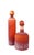 Mercer Glass Capped Bottle in Tangerine- Short For Sale In Chicago - Image 6 of 9