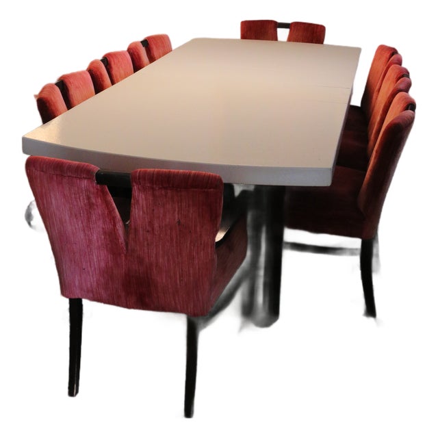 Vintage Dining Room Set Attributed to Paul Frankl For Sale