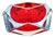 Red Ashtray in Murano Glass attributed to Flavio Poli for Seguso, 1960s For Sale