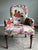 Hollywood Regency Pair of Late 20th Century Baker Furniture Floral Accent Lounge Chairs For Sale - Image 3 of 6