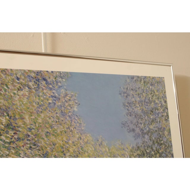 Claude Monet Museum Art Print, 'Bend in the Epte River near Giverny' For Sale - Image 9 of 12