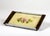 Small Metal and Wood Tray with Painted Flowers, 1950s For Sale - Image 9 of 9