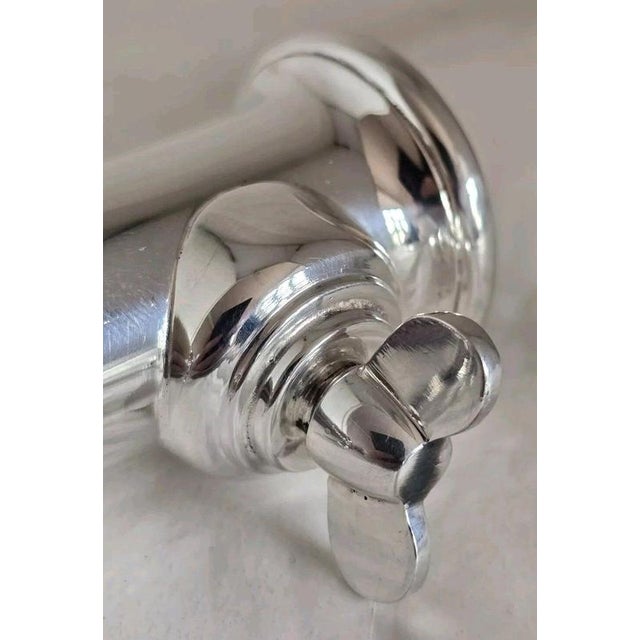Sterling Silver Pierced Posy Holder by Hugh Crawshaw, Sheffield, 2004 For Sale - Image 14 of 18