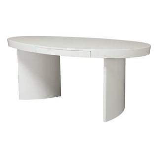 Century Furniture Cadence Writing Desk - White For Sale