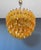 Vintage Murano Glass Chandelier with 111 Amber Poliedri, 1990s For Sale - Image 8 of 18