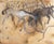 A watercolor painting by the Canadian artist Walter Sorge (1931-2021). Titled "White Horse," this abstract work depicts a...