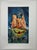 Baruch Nachshon, Large Baruch Nachshon Israeli Surrealist Color Lithograph Judaica Israel For Sale - Image 4 of 5