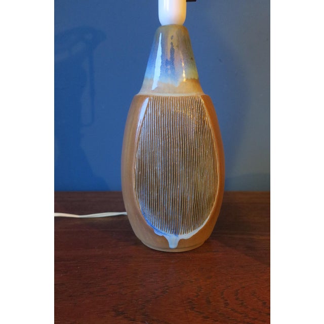 Ceramic Table Lamp by Michael Andersen and Son, 1960s For Sale - Image 13 of 14