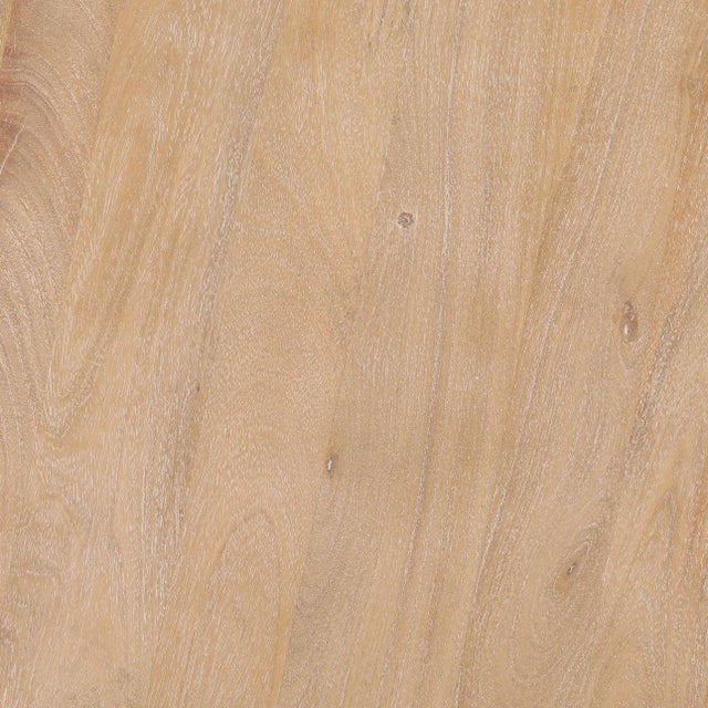 Wood Dafne Drop Round Dining Table For Sale - Image 4 of 4