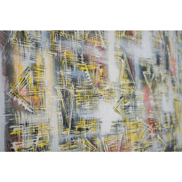 Abstract Composition, 2000, Acrylic on Canvas For Sale - Image 7 of 16