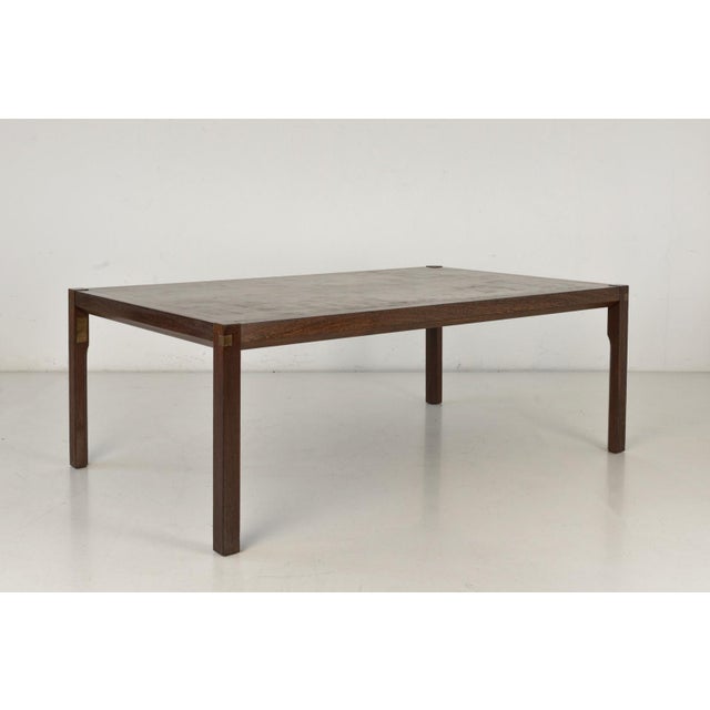 Wenge Side Table from Tranekær, Denmark, 1970s For Sale - Image 17 of 18