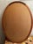 Vintage Oval Mirror in Stained Wood, 1970s For Sale - Image 16 of 17