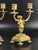 Antique Gilt Bronze Putti Candlesticks from Befos, 1800s, Set of 2 For Sale - Image 4 of 12
