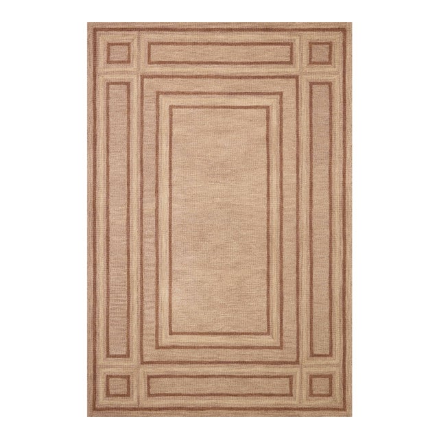 Chris Loves Julia x Loloi Alfie Blush / Rose 7'-9" x 9'-9" Area Rug For Sale