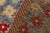 Modern Balochi Blue/Red Wool Rug - 4'2''x6'1'' For Sale - Image 9 of 11