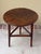 Wood English Round Cricket Table of Patinated Oak From the Georgian Era For Sale - Image 7 of 9