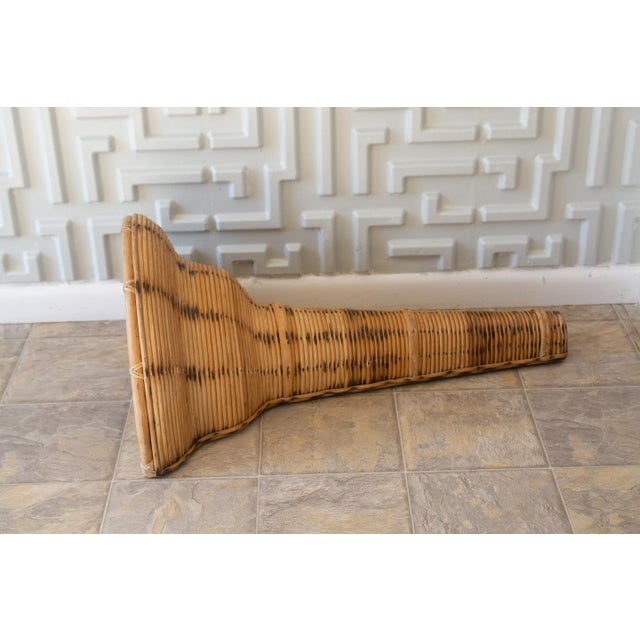 1980s 1980s Pencil Reed Wall Vase Sculpture For Sale - Image 5 of 11