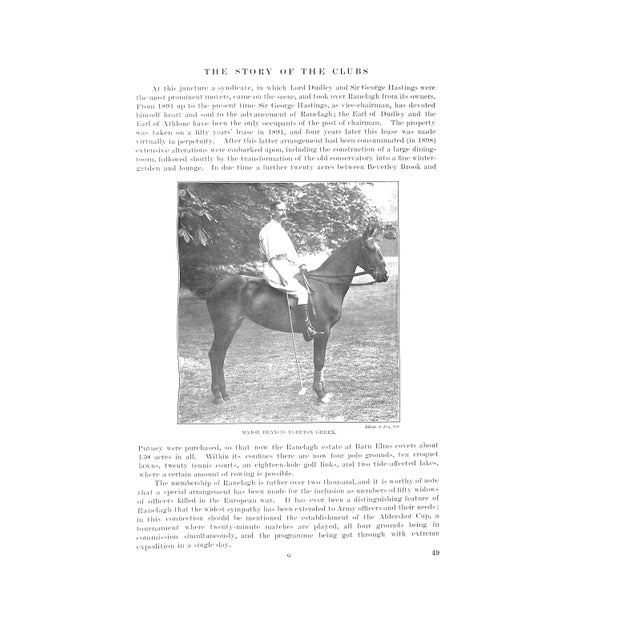 Paper "British Sports and Sportsmen Polo and Coaching" "The Sportsman" [Edited By] For Sale - Image 7 of 12