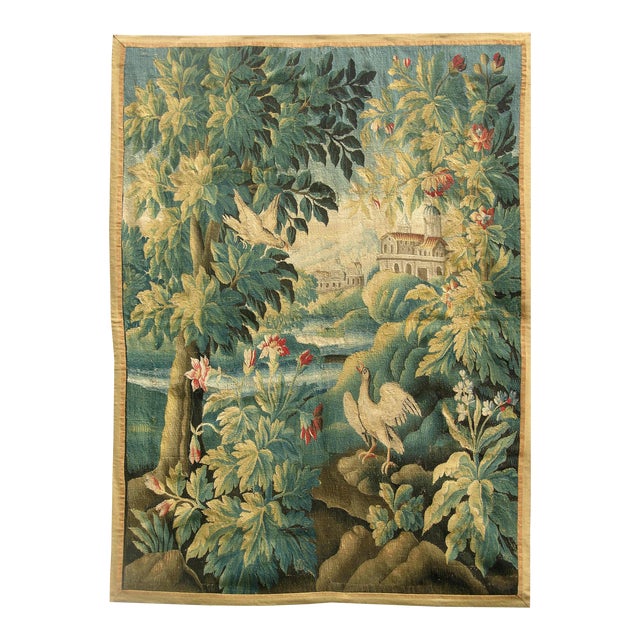 Antique 17th Century Flemish Tapestry For Sale